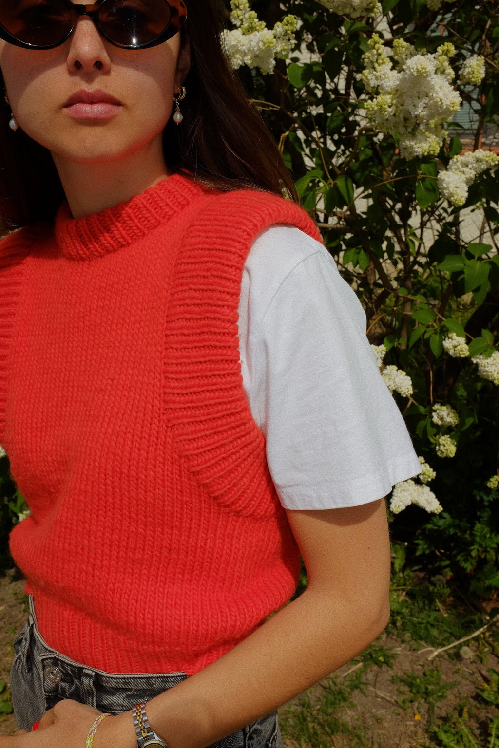 CHUNKY JELLYBEAN VEST