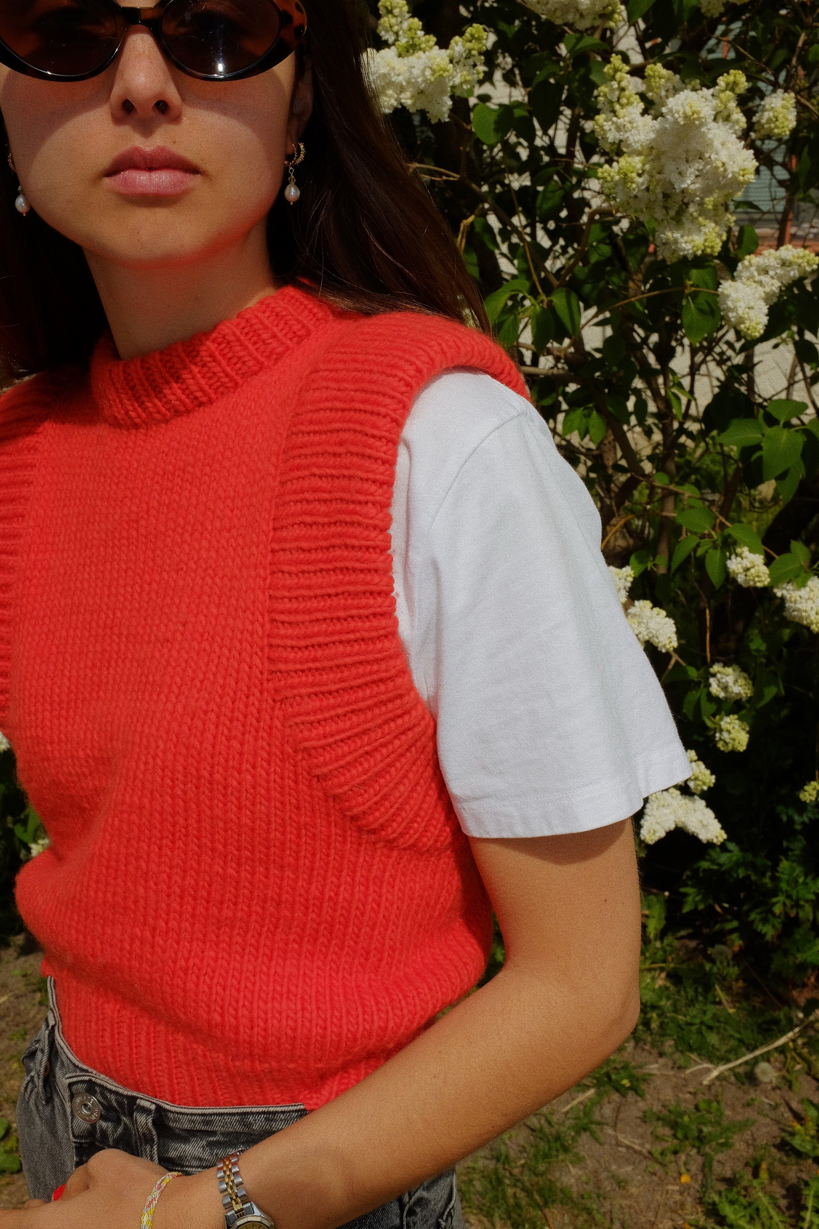 CHUNKY JELLYBEAN VEST