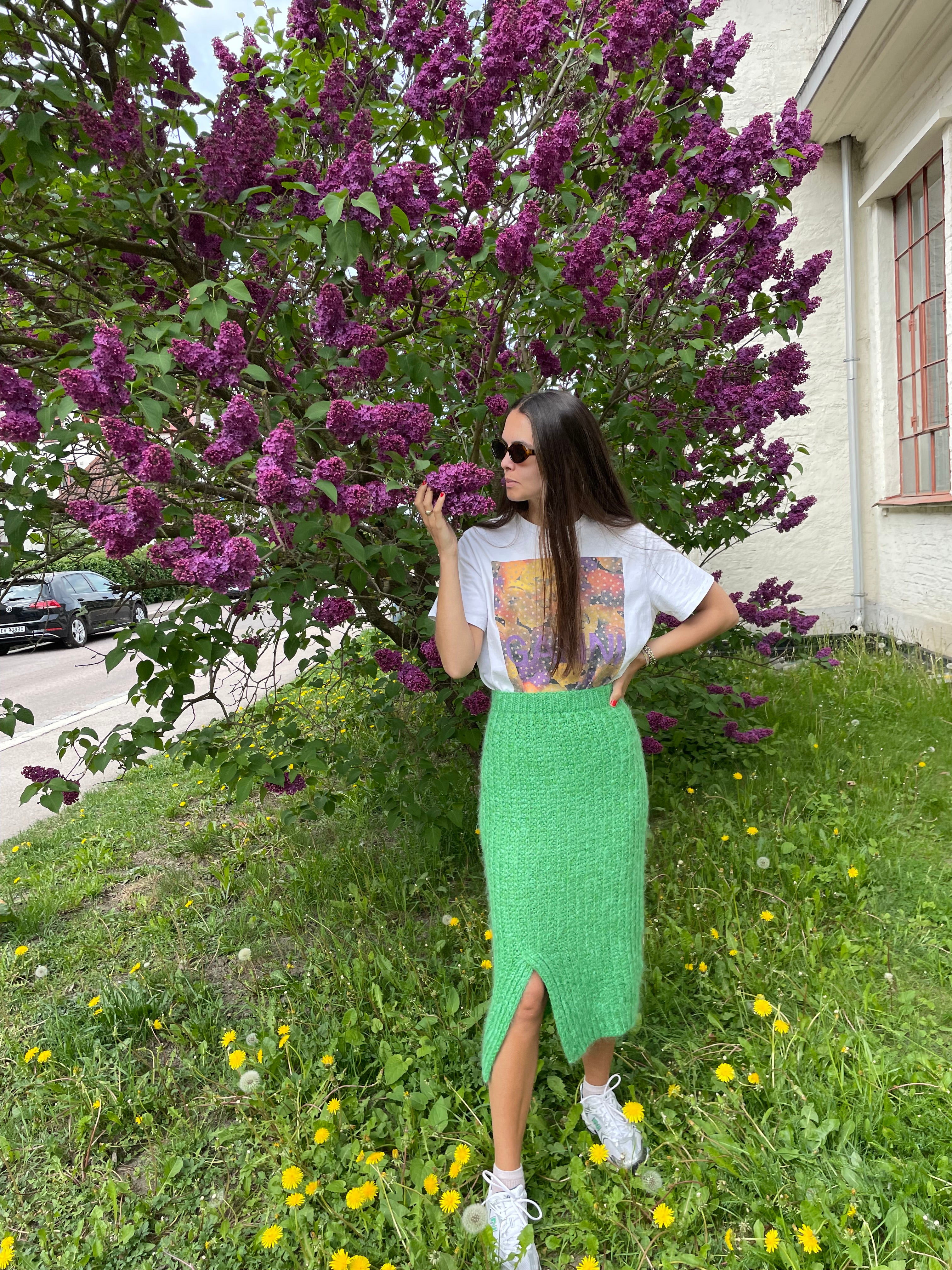 JUST PEACHY SKIRT